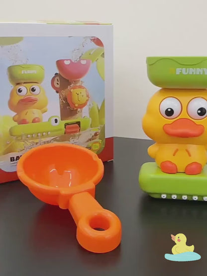 Çok Fonksiyonlu Küvet Ördek Banyo Oyuncağı, Kürekli Eğlence