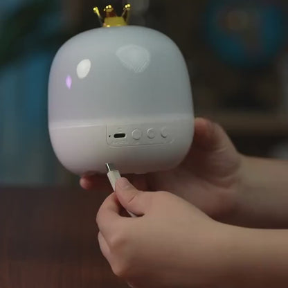 360° Dönen Yıldız Gece Lambası 21 Film Diski Projektör