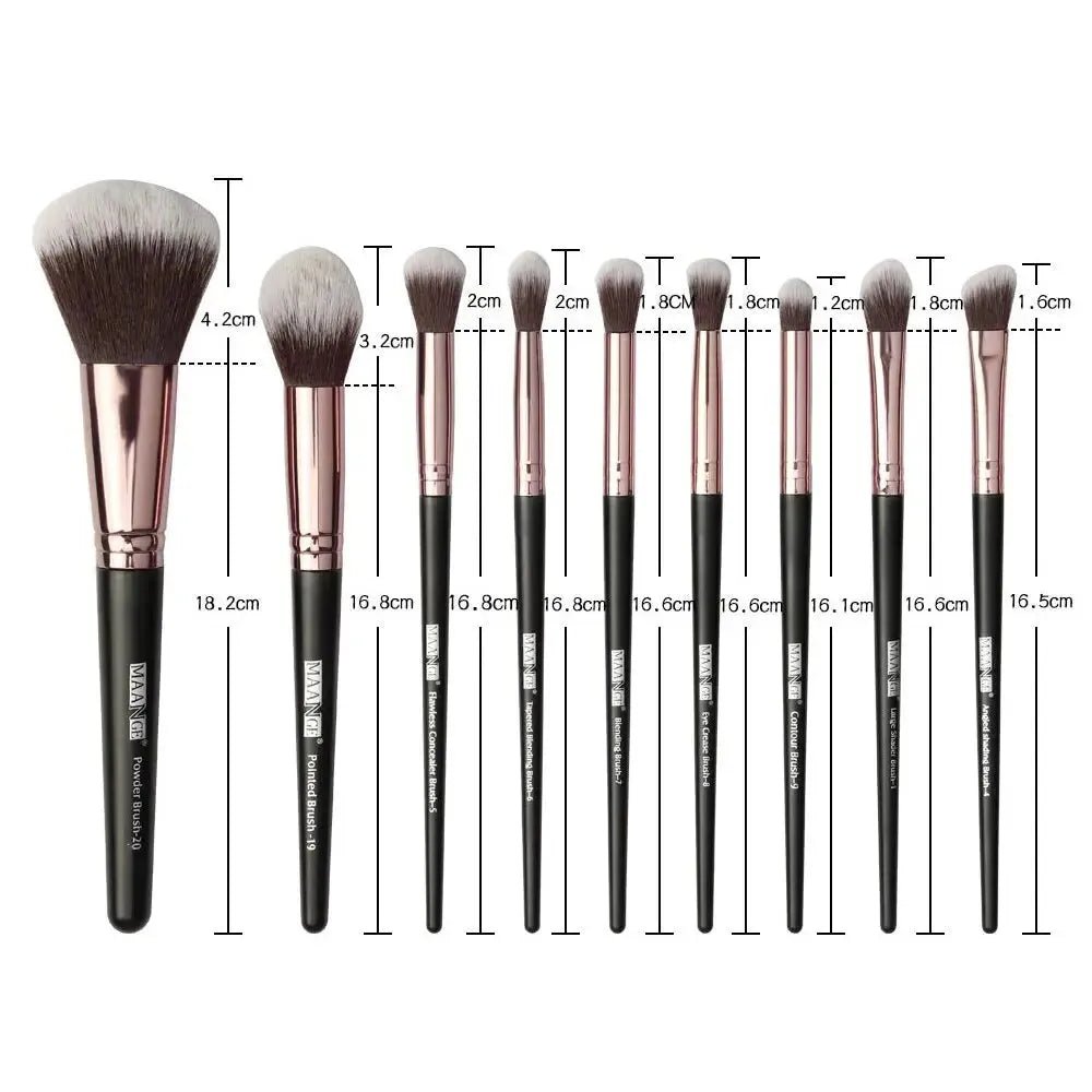 Profesyonel Makyaj Fırçası Seti - MAKKA