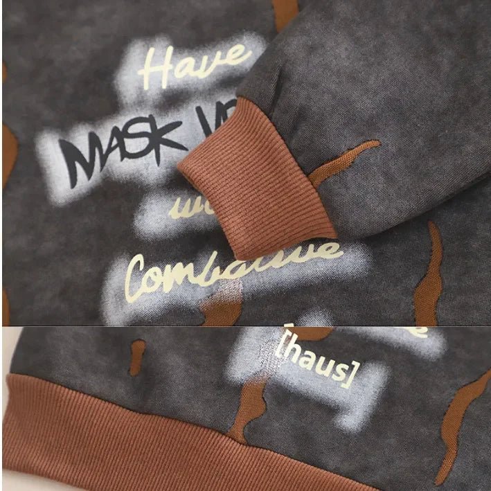 Rahat Sweatshirt ve Jean Pantolon 2'li Takım - MAKKA