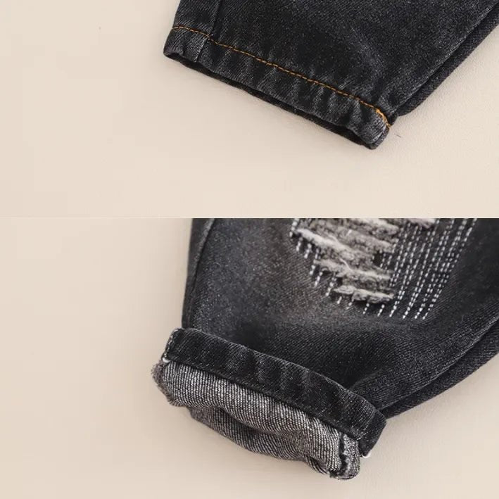 Rahat Sweatshirt ve Jean Pantolon 2'li Takım - MAKKA