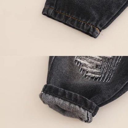 Rahat Sweatshirt ve Jean Pantolon 2'li Takım - MAKKA