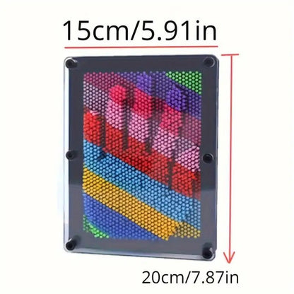 Renk Değiştiren 3D Gökkuşağı El İzi Kalıbı - 3 Boyutlu Hediyelik - MAKKA