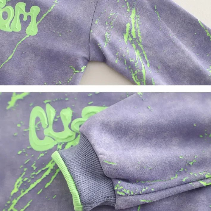 Renkli Desenli Unisex Çocuk Sweat ve Esnek Kot Takımı - MAKKA