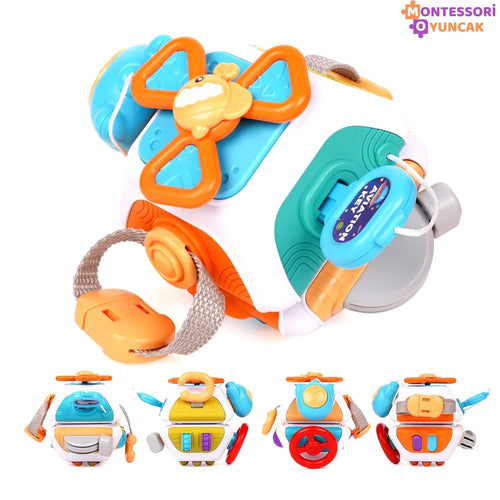 Renkli Montessori Duyusal Oyuncak - İnce Motor ve Keşif Eğitimi - MAKKA