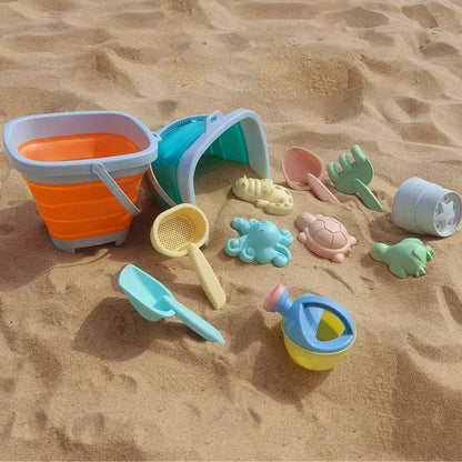 Renkli Plaj ve Su Oyuncak Seti - 10 Parça Dayanıklı Eğlence - MAKKA