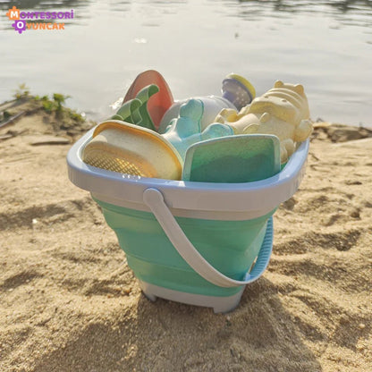 Renkli Plaj ve Su Oyuncak Seti - 10 Parça Dayanıklı Eğlence - MAKKA