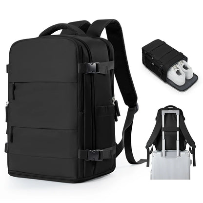 Ryanair Onaylı Suya Dayanıklı Kabin Sırt Çantası Laptop Bölmeli - MAKKA