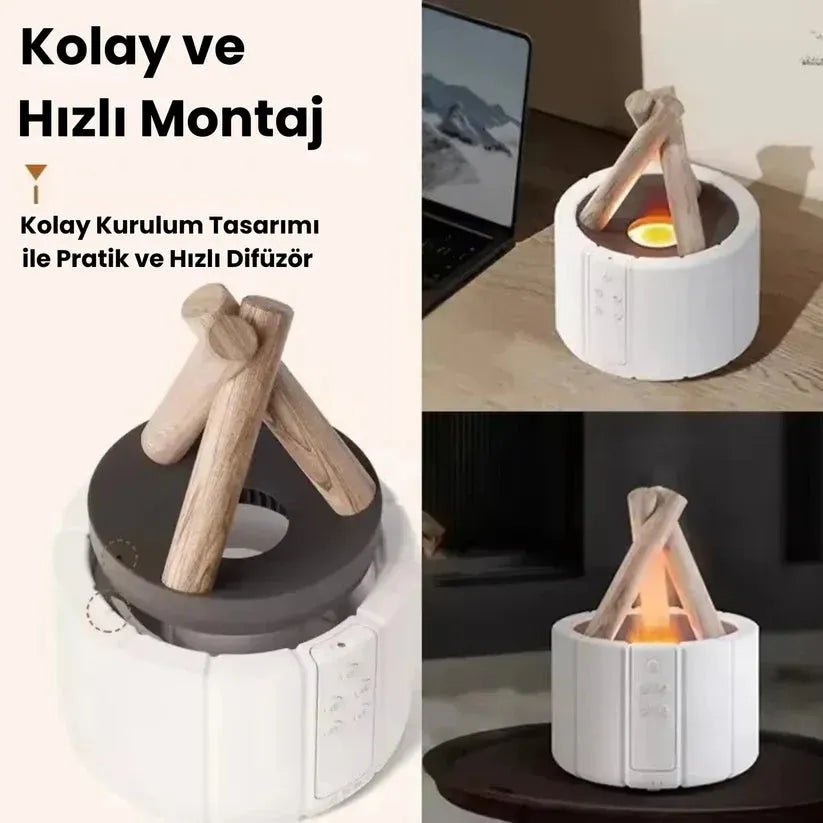 Şenlik Ateşi Hava Nemlendirici Aroma Difüzörü - MAKKA