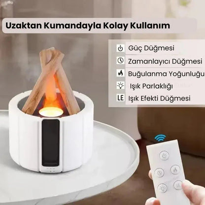 Şenlik Ateşi Hava Nemlendirici Aroma Difüzörü - MAKKA
