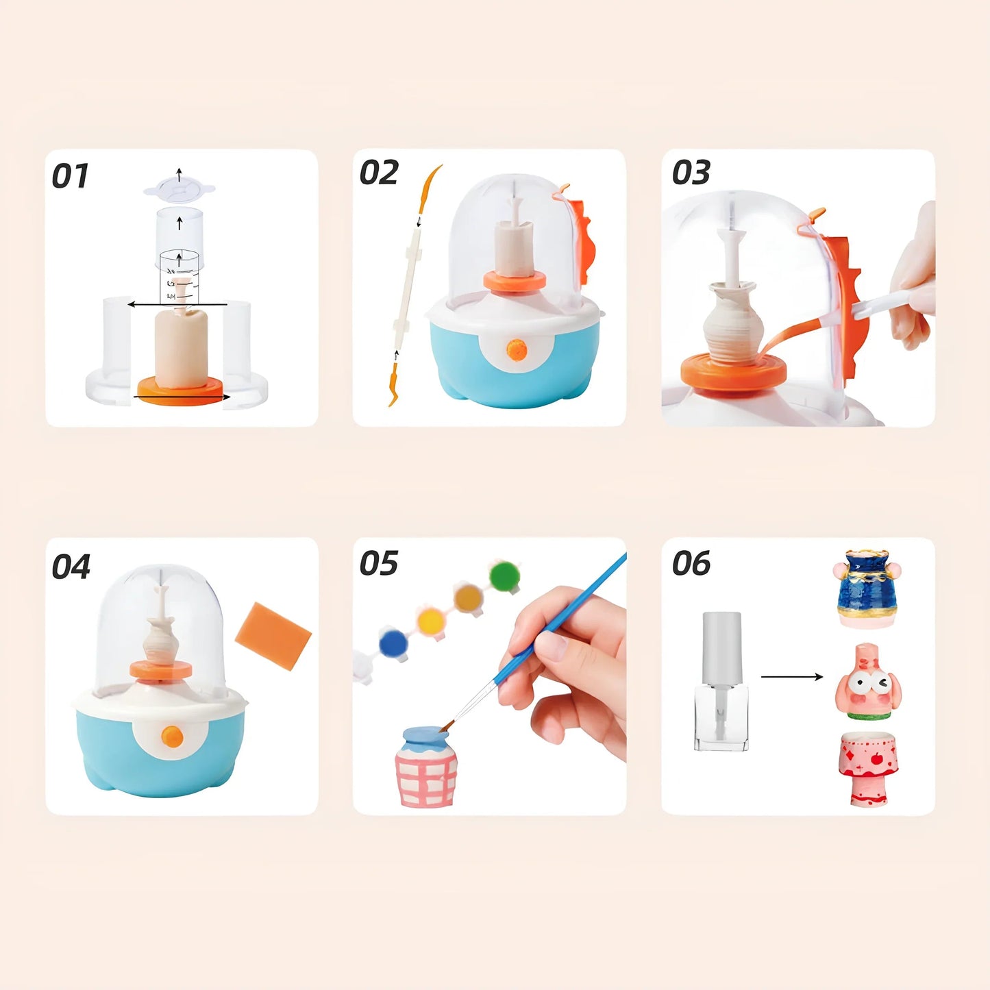 Sihirli Çömlek Stüdyosu Seti - MAKKA