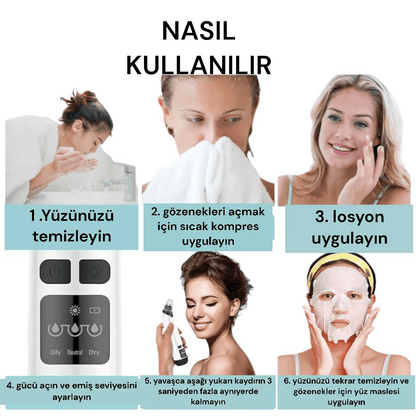 Siyah Nokta Temizleyici Elektrikli - MAKKA