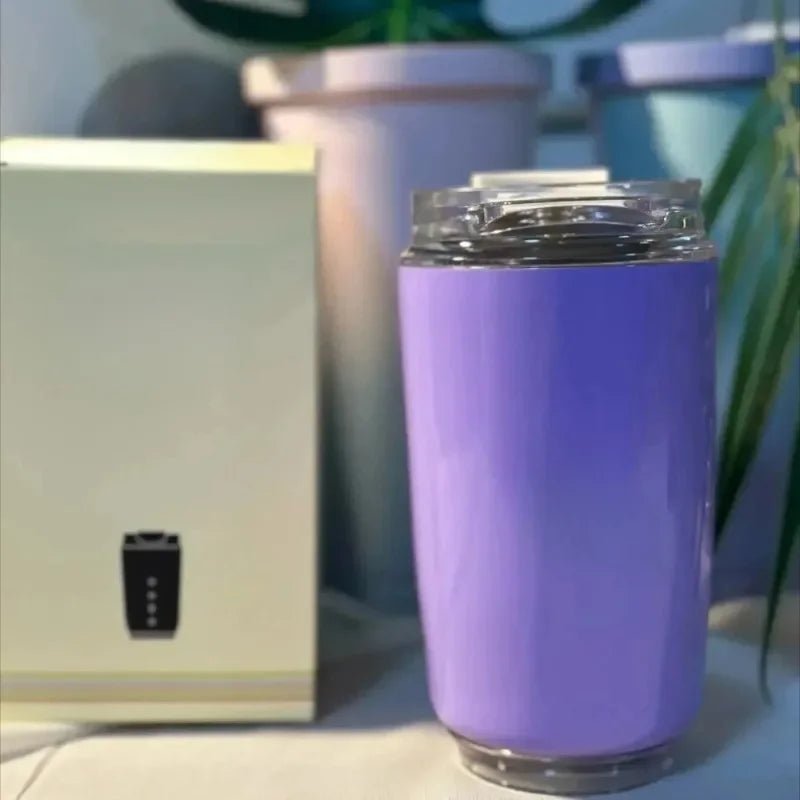 SMEG Tasarım Termos Paslanmaz Çelik 320ML Seyahate Uygun Bardak Yalıtımlı Vakumlu Kupa - MAKKA