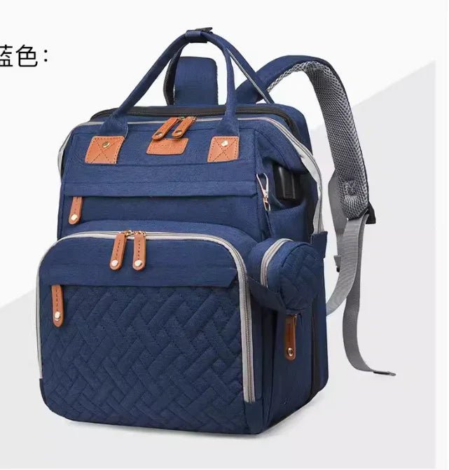 Su Geçirmez Çok Fonksiyonlu Katlanabilir Anne Bebek Taşıma Çantası - MAKKA