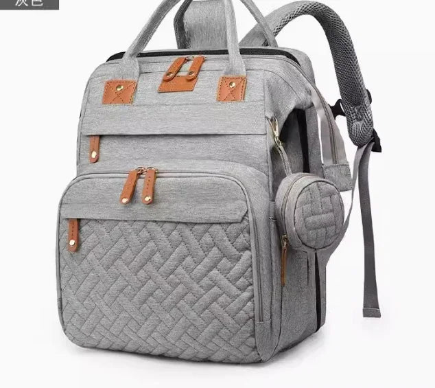 Su Geçirmez Çok Fonksiyonlu Katlanabilir Anne Bebek Taşıma Çantası - MAKKA