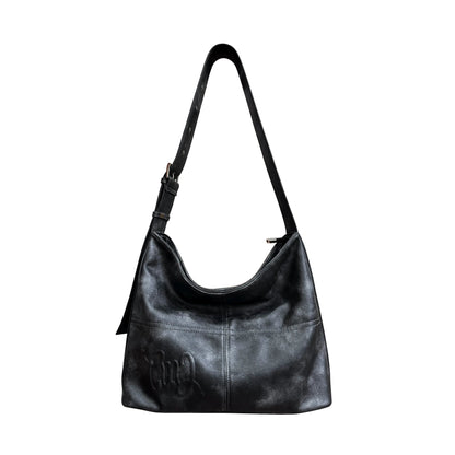 Suni Deri Retro Kadın Tote Çanta 33x25x13,5 cm - MAKKA