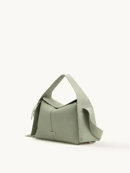 Tam Damarlı Deri Drippa Roof Bag Lüks Omuz Çantası - MAKKA
