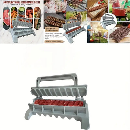 Taşınabilir EasyKebab Plastik Kebap Makinesi - Tek Çubuk Kalıbı - MAKKA