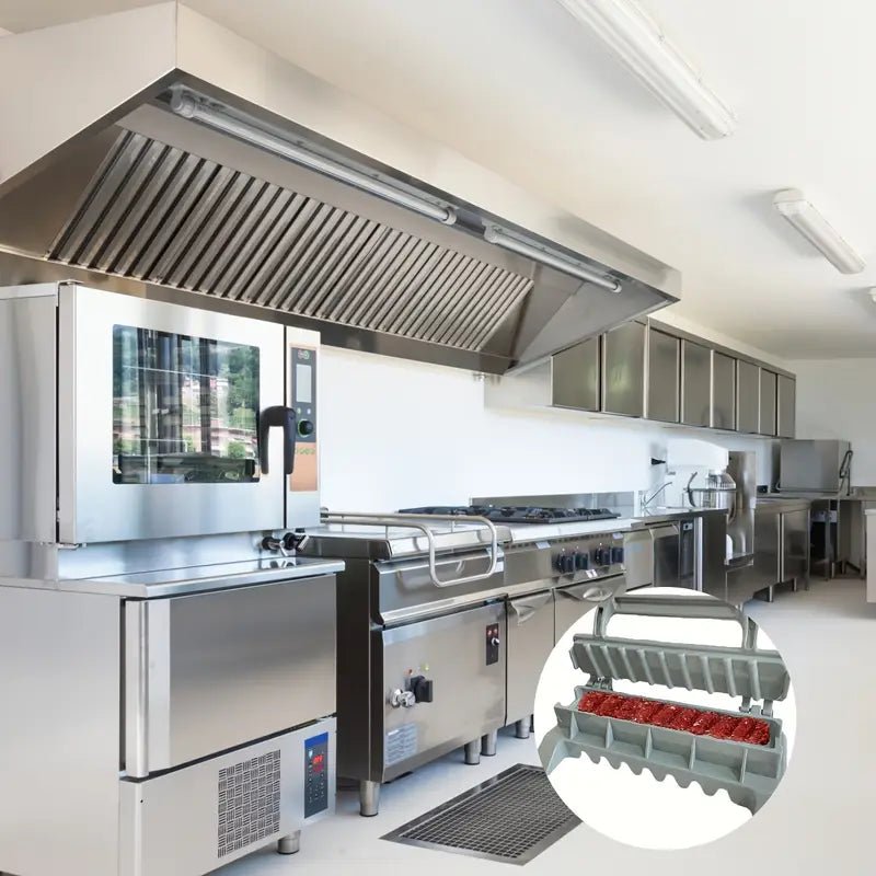 Taşınabilir EasyKebab Plastik Kebap Makinesi - Tek Çubuk Kalıbı - MAKKA