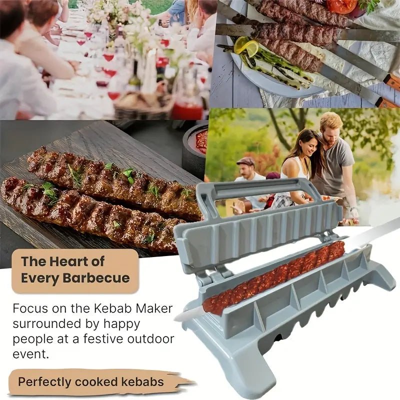 Taşınabilir EasyKebab Plastik Kebap Makinesi - Tek Çubuk Kalıbı - MAKKA