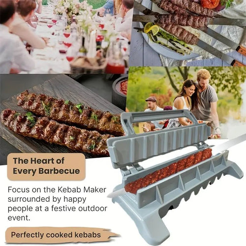 Taşınabilir EasyKebab Plastik Kebap Makinesi - Tek Çubuk Kalıbı - MAKKA