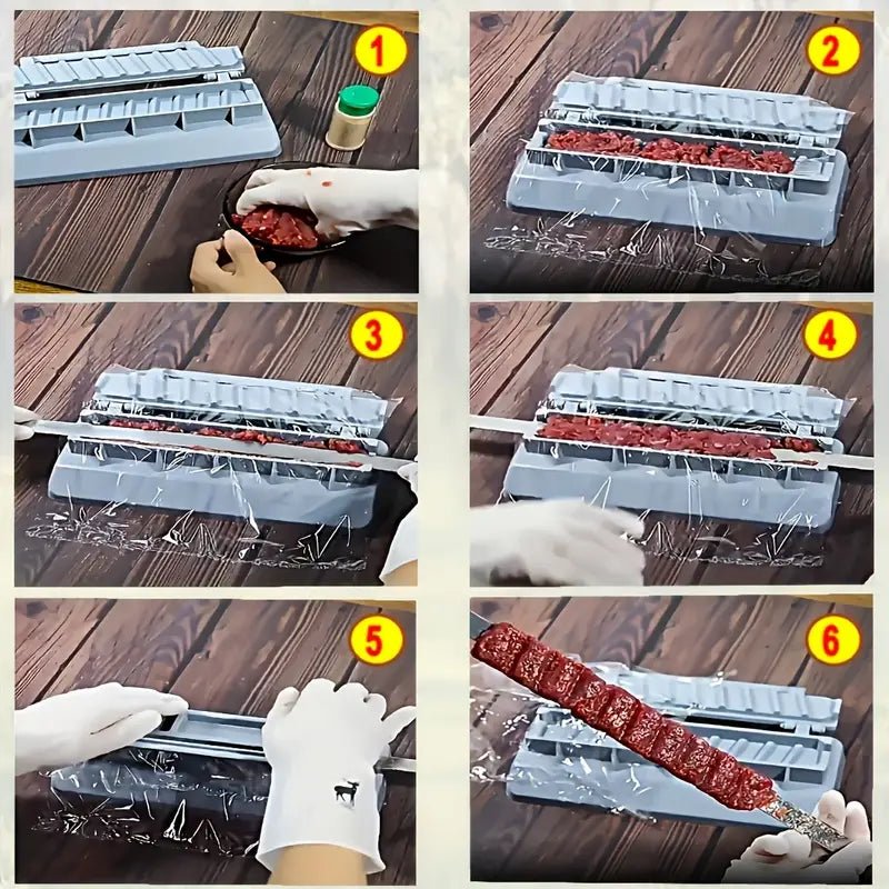 Taşınabilir EasyKebab Plastik Kebap Makinesi - Tek Çubuk Kalıbı - MAKKA