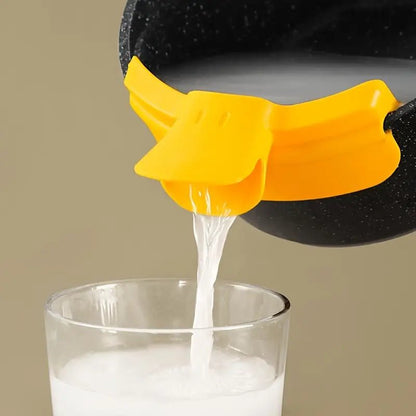 Tencere Dökmeyi Önleyen Ördek Gagası Dökülme Önleyici Kenar Kılavuzu - MAKKA