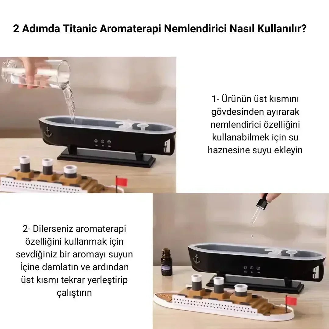Titanic Aromaterapi Oda Nemlendirici - MAKKA
