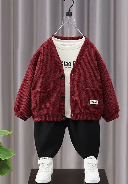 Üç Parçalı Çocuk Takımı 2–7 Yaş Rahat Nefes Alan - MAKKA