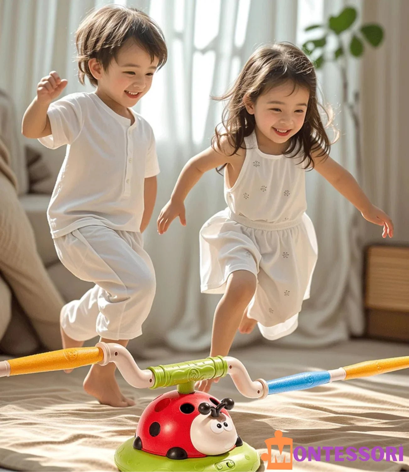 Uğur Böceği Montessori Çok Fonksiyonlu Çocuk Egzersiz ve Tırmanma - MAKKA