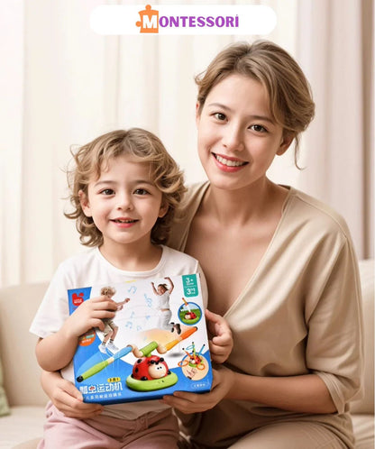 Uğur Böceği Montessori Çok Fonksiyonlu Çocuk Egzersiz ve Tırmanma - MAKKA