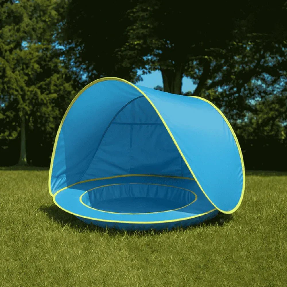 UV Koruyucu Bebek Plaj Çadırı Katlanır Taşıma Çantası Dahil - MAKKA