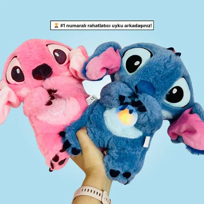 Uyku Arkadaşı Stitch - Nefes alan Peluş Oyuncak - MAKKA