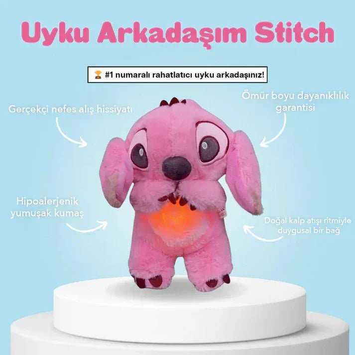 Uyku Arkadaşı Stitch - Nefes alan Peluş Oyuncak - MAKKA