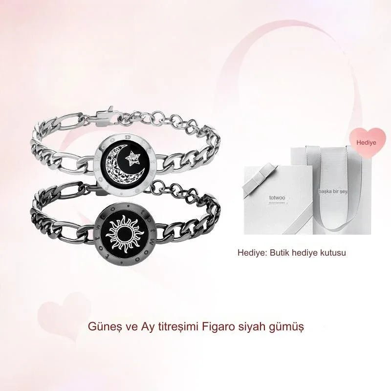 Uzak Mesafe Titreşimli Çift Bileklik - MAKKA