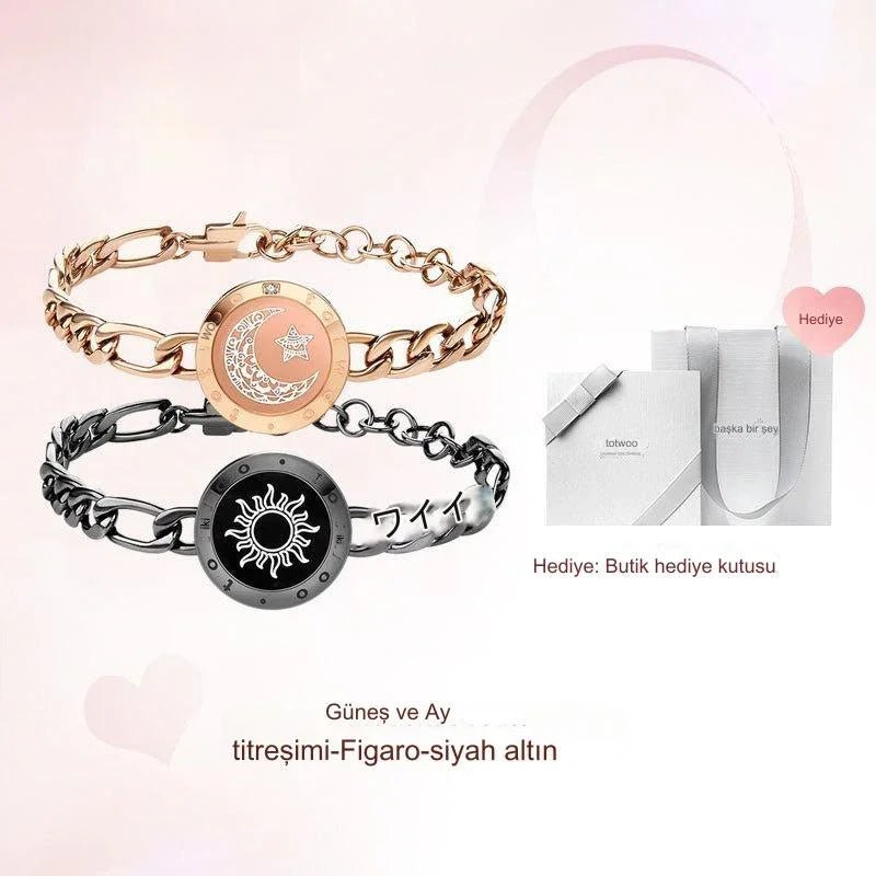 Uzak Mesafe Titreşimli Çift Bileklik - MAKKA