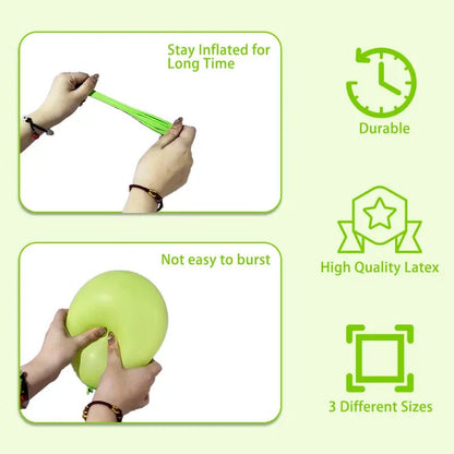 Uzay Temalı 117 Parça Balon Seti Metalik Parlak Renklerle - MAKKA