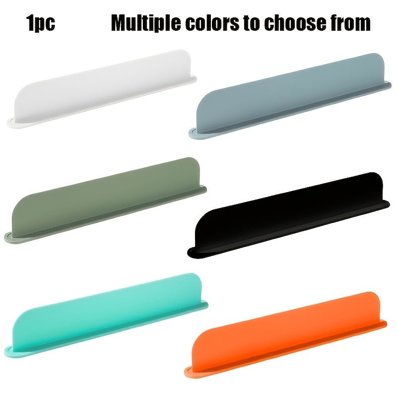 Vakumlu Kupalı Silikon Lavabo Sıçrama Koruyucu Su Bariyeri Mutfak - MAKKA