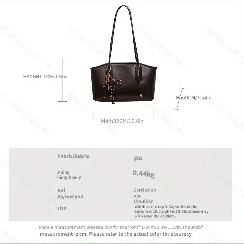 Vintage Stil Tote Çanta - MAKKA