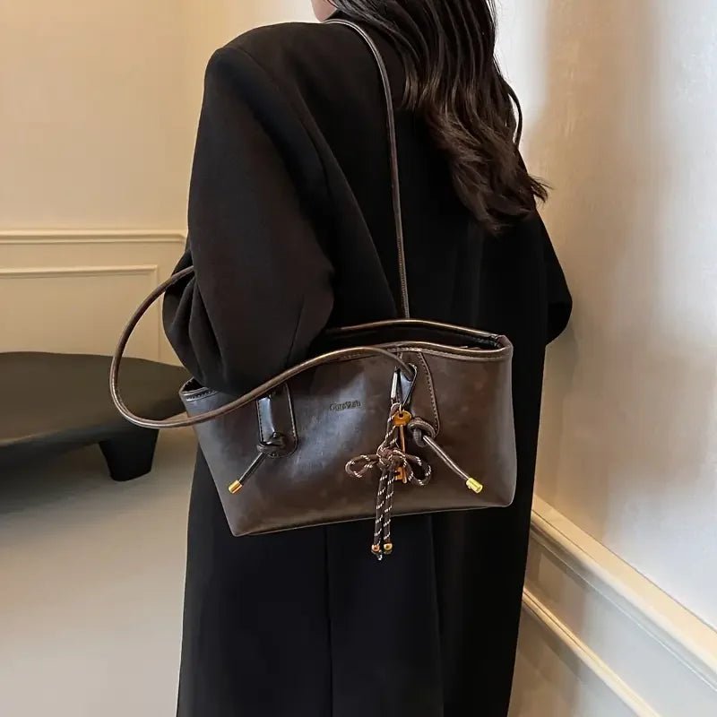 Vintage Stil Tote Çanta - MAKKA