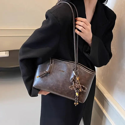 Vintage Stil Tote Çanta - MAKKA