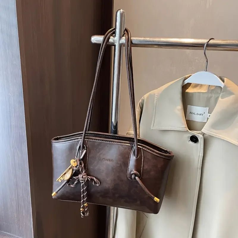 Vintage Stil Tote Çanta - MAKKA