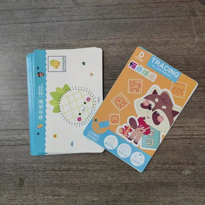 Yazılabilir Kalemli Yeniden Kullanılabilir Çocuk Yazı ve Çizim Seti - MAKKA