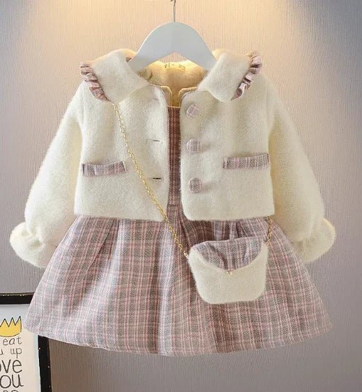 Yumuşak Pamuklu 2 Parçalı Kız Çocuk Takım 1 - 5 Yaş - MAKKA