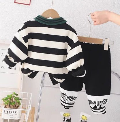 Yumuşak Peluş Çocuk Takımı 1 - 5 Yaş Sıcak ve Rahat Set - MAKKA