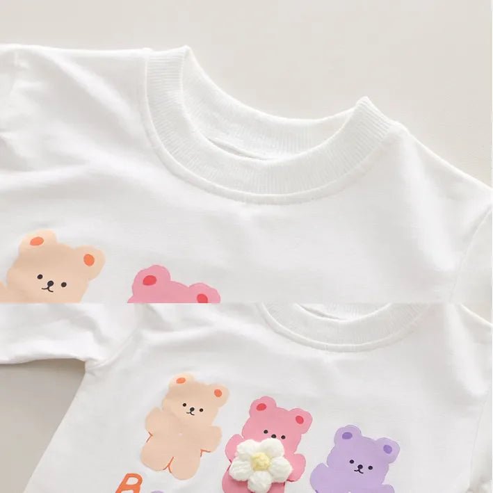 Yumuşak Triko Hırkalı 3 Parça Kadife Pantolonlu Çocuk Takımı - MAKKA