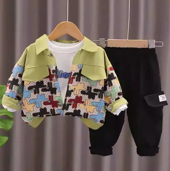 Yumuşak Uzun Kollu Gömlek, Sweat ve Esnek Kot Pantolon Kombin - MAKKA